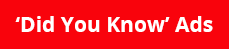 ‘Did You Know’ Ads