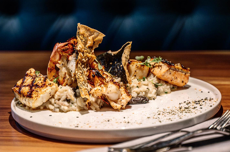 The signature ‘Five Fish Experience’ at Five Fisherman Restaurant & Grill in downtown Halifax, NS