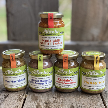 Mustard varieties from Island Honey Wine Company, New Glasgow, PEI