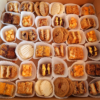 Assorted goodies from Mumma Knows Best Cupcakery, North Battleford, Saskatchewan