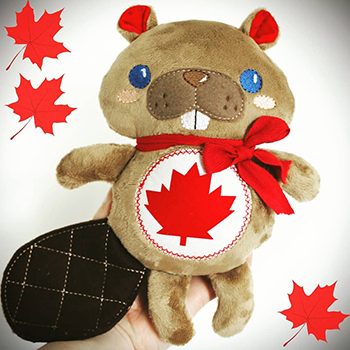 Beaver from Sew WILD Designs, Pubnico, NS