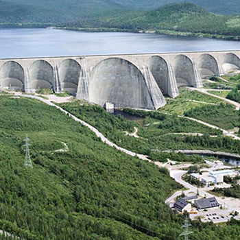 Daniel-Johnson Dam, Rivière-aux-Outardes, Québec